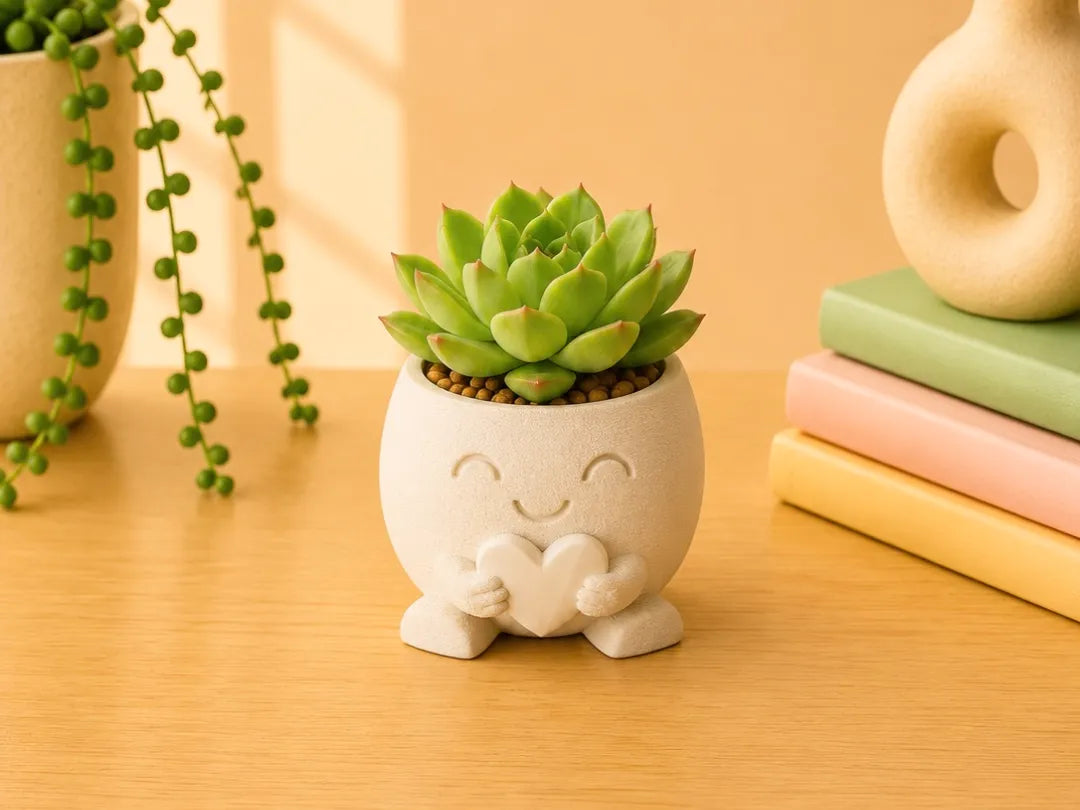 Mood Buddies Pot – Collection de Jardinières – Je t'aime - Fêtes Print