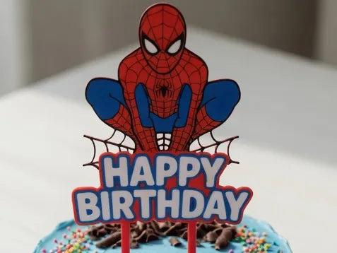 Topper de gâteau Spiderman - Fêtes Print