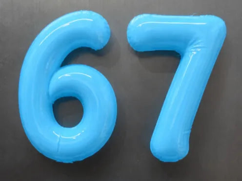 Nombres Ballons 0-9 – Versions Aimant, Support, Porte-clés - Fêtes Print
