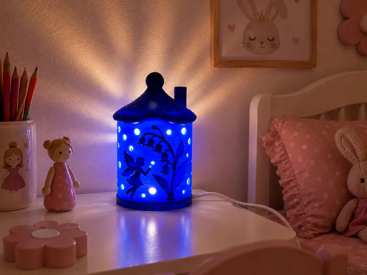 Lampe Veilleuse Lanterne Fée Muguet - Lumière Print