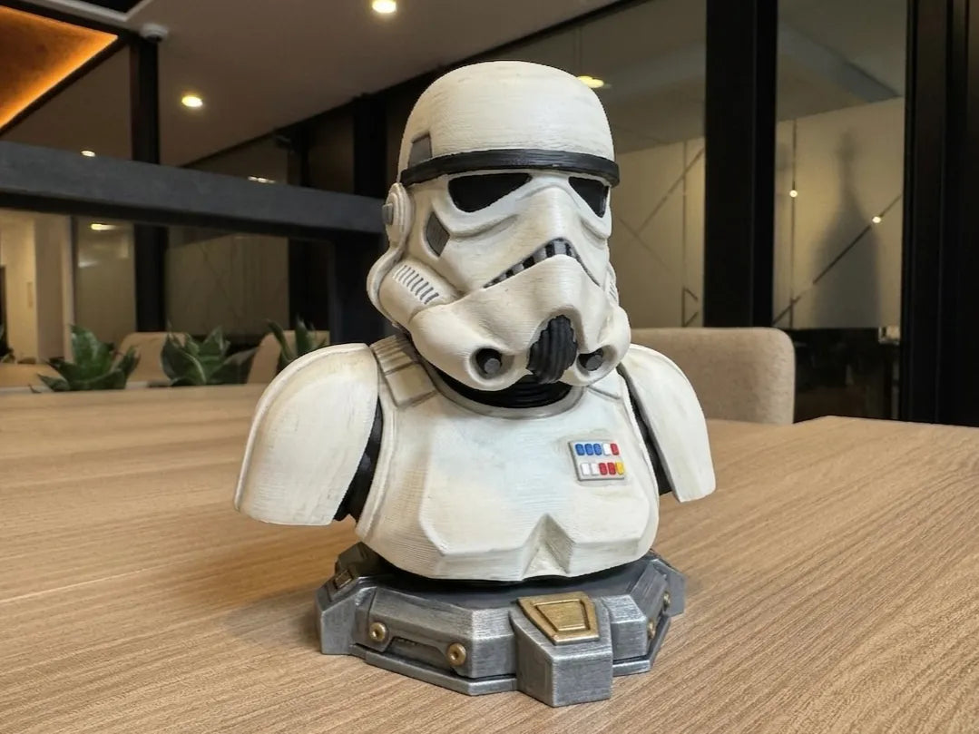 Buste Impérial Stormtrooper - Objet de collection Star Wars - Geek Print