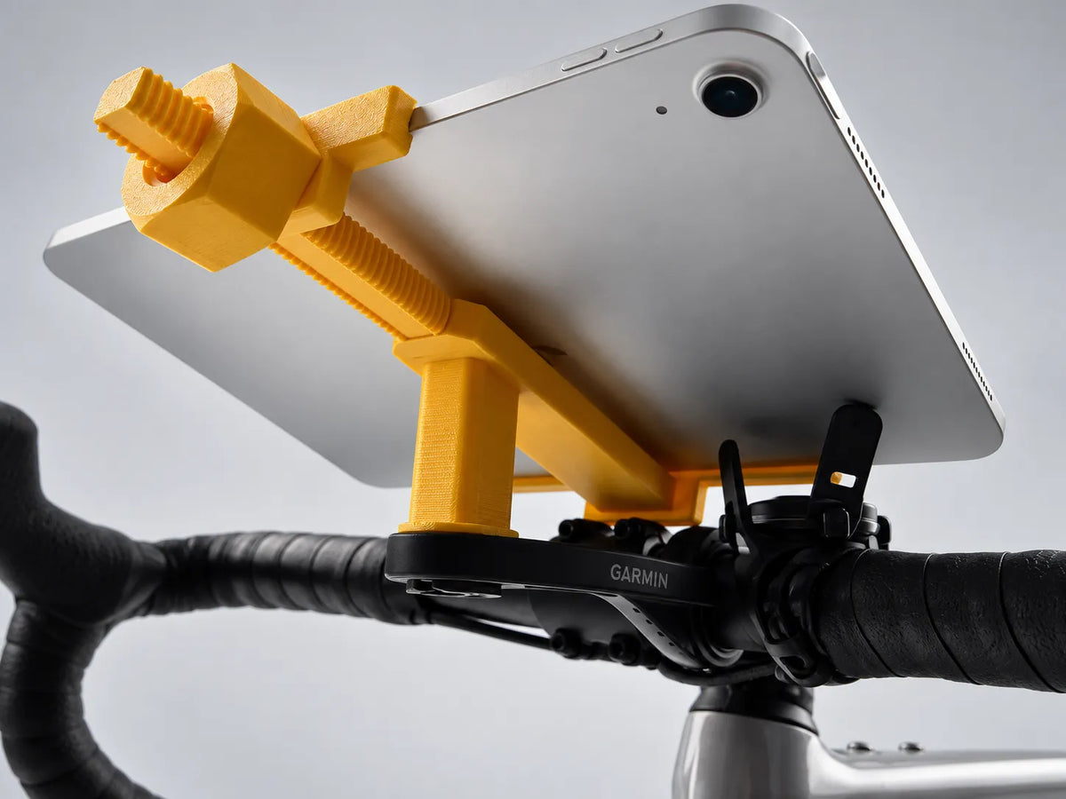 Support de tablette pour vélo – Fixation frontale Garmin - Vélo Print