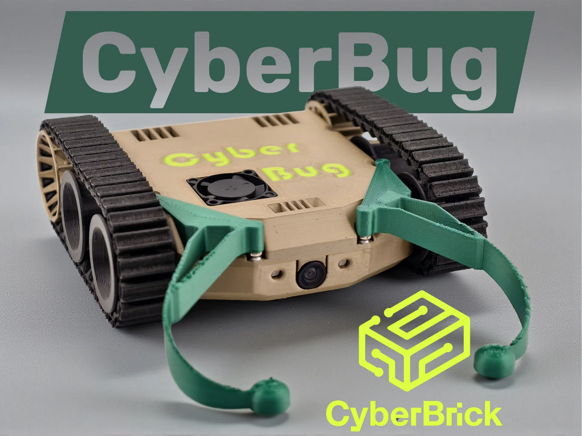 CyberBug - Bot FPV à profil bas - Tech Print