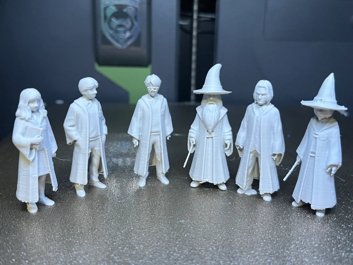 Miniatures des personnages de Harry Potter pour Book Nooks - Maquette Print