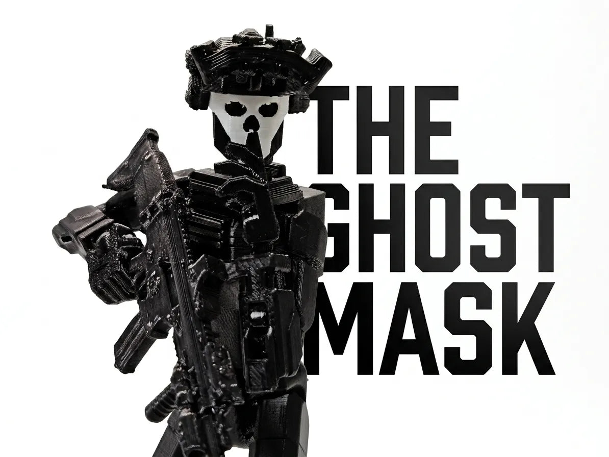Masque Crâne Fantôme pour Dummy 13 - Cosplay Print