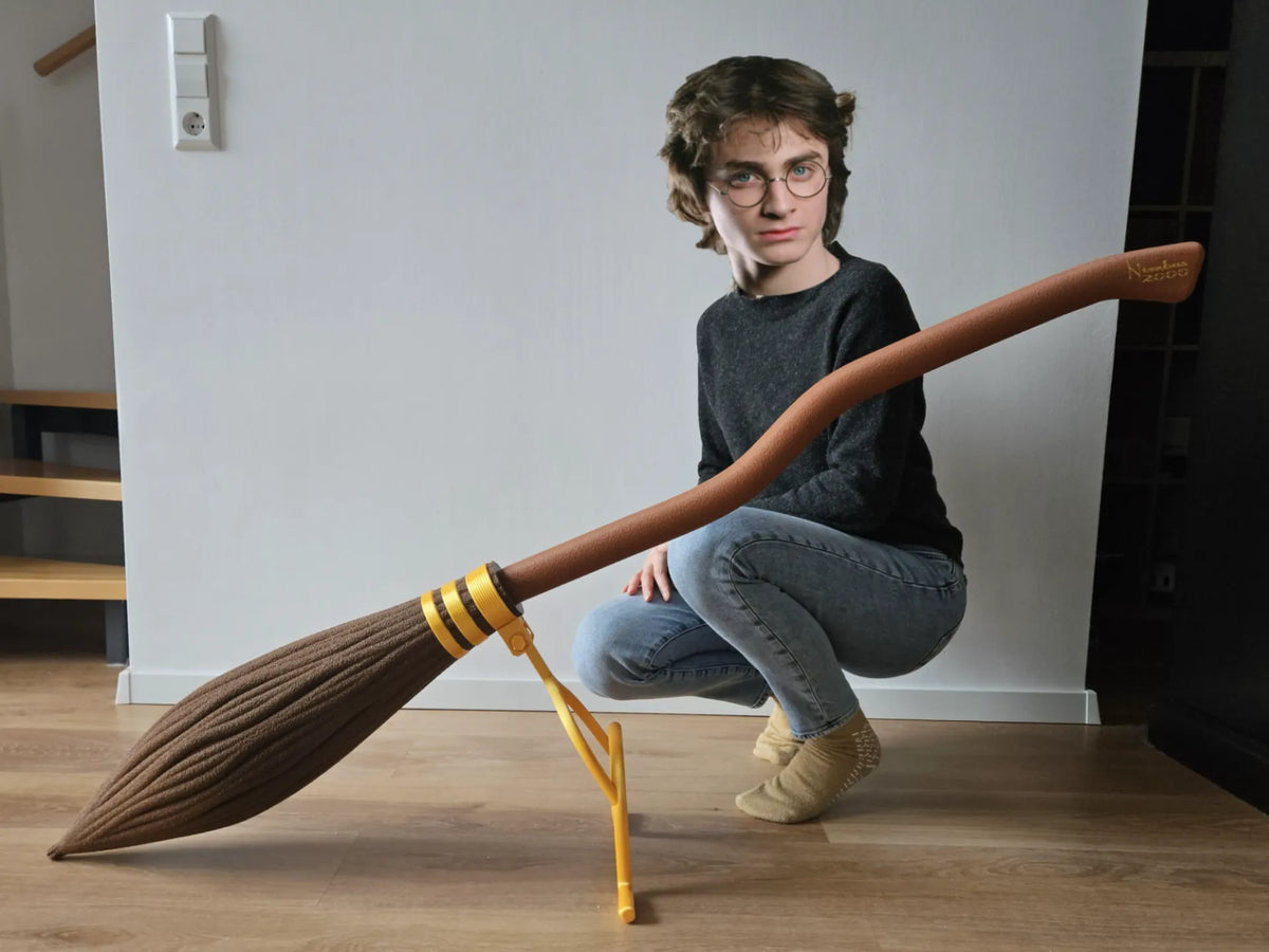 Nimbus 2000 grandeur nature avec support fonctionnel - Figurine Print