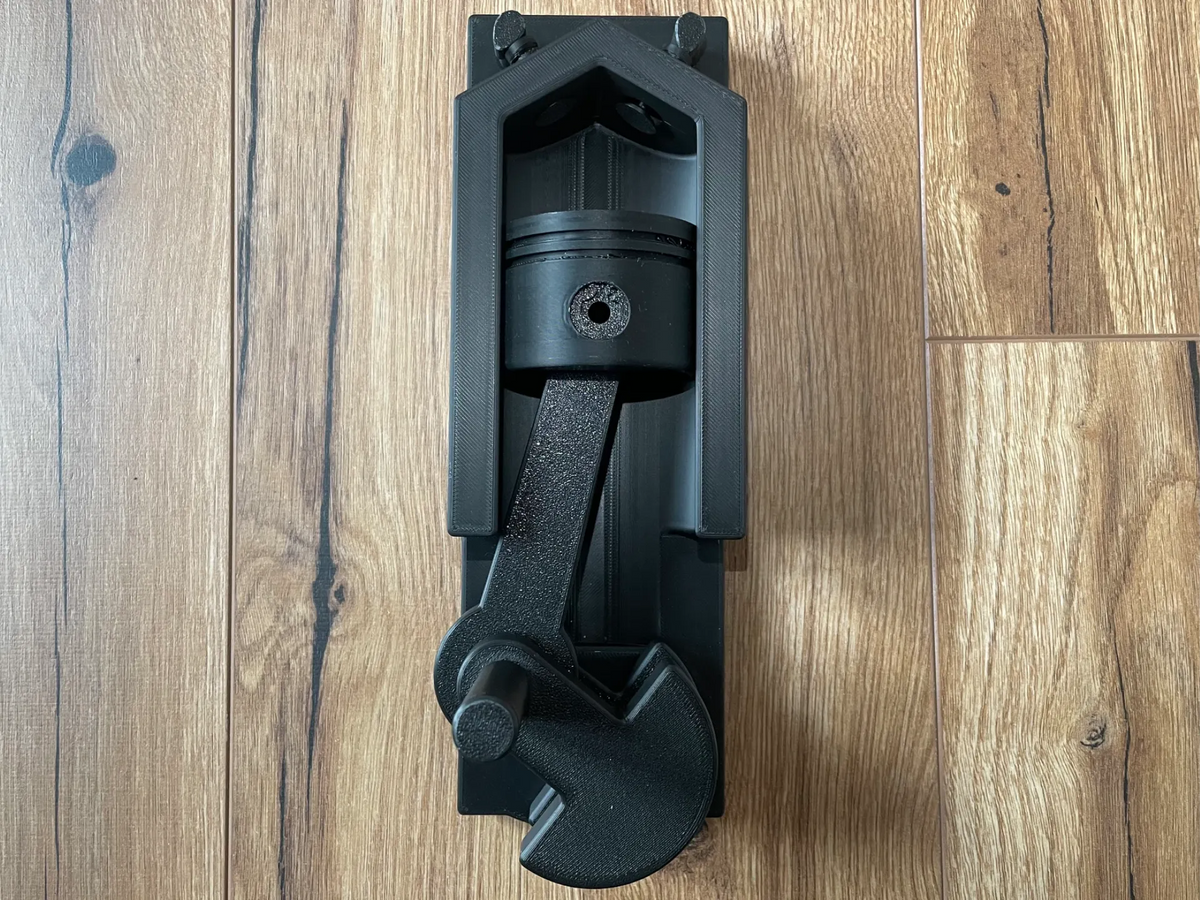 Moteur 4 temps (toutes les pièces en mouvement) - Mécanique Print