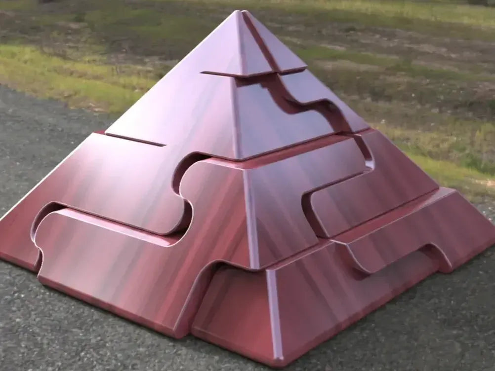 Puzzle 3D pyramide d'intelligence - Jeux Print