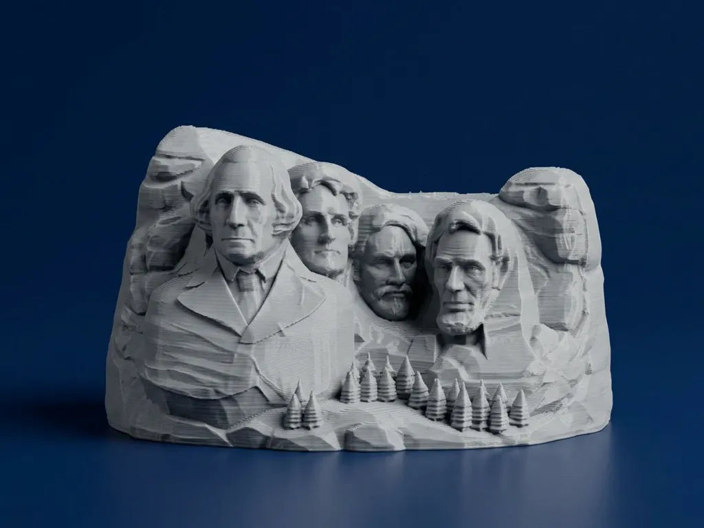 Mont Rushmore – Modèle miniature du monument emblématique des États-Unis - Voyage Print