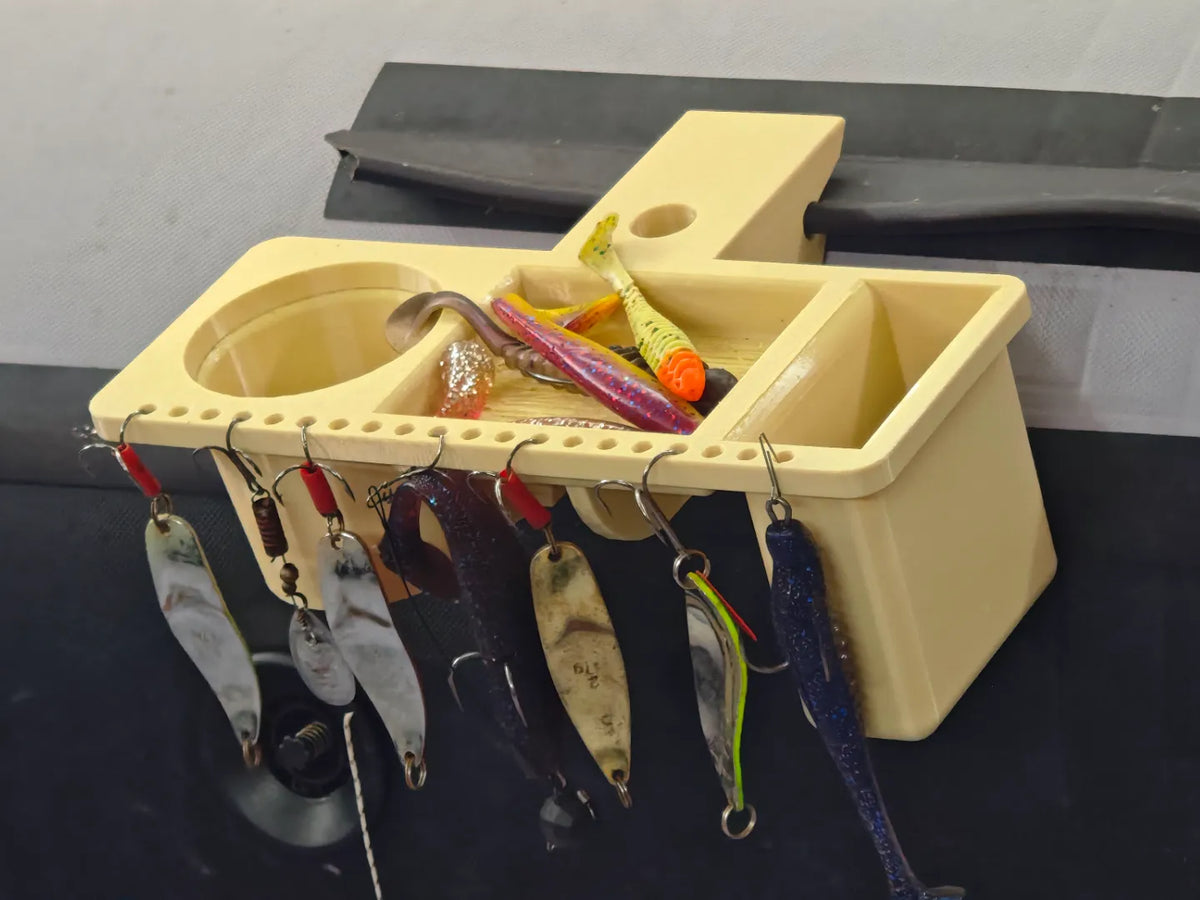 Organisateur pour leurres de pêche, téléphone pour un bateau en PVC - Outdoor Print