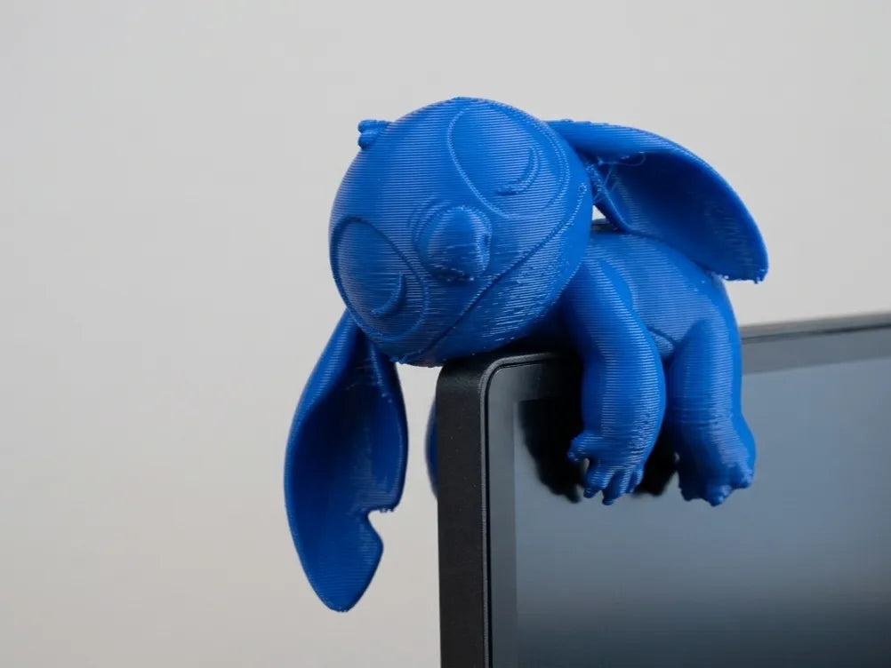 Stitch Support de Moniteur Compagnon de Bureau Alien Disney Lilo - Figurine Print