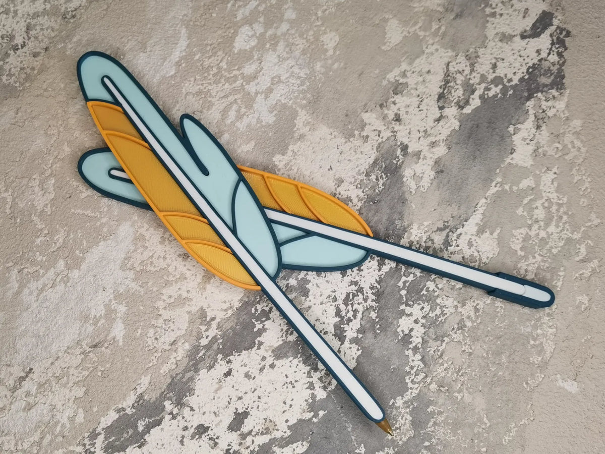 Baguette magique à plumes de Bingo de Bluey - Cosplay Print