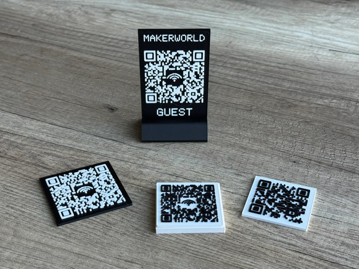 Générateur de code QR WiFi - Supports paramétriques - NFC Print