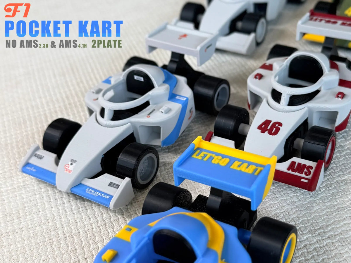 Pocket Kart : Série Modulaire Allons-y F1 - Auto Print
