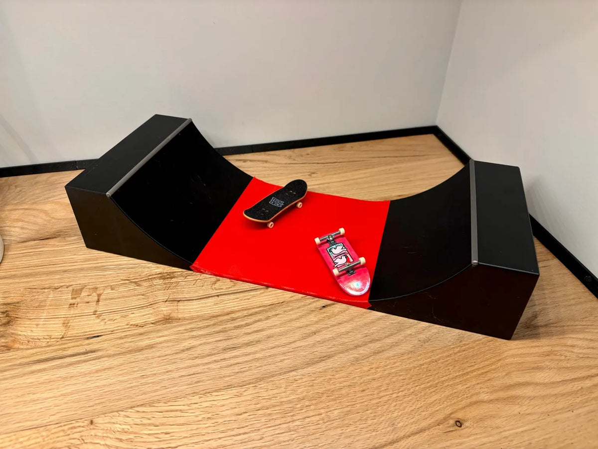 Rampe modulaire de fingerboard quart de pipe / demi-pipe - Outdoor Print
