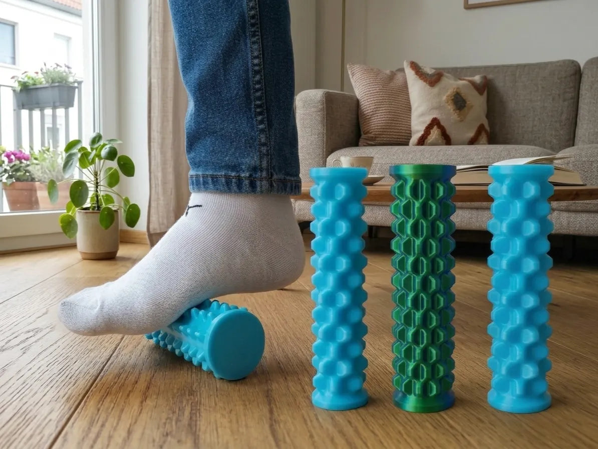 Rouleau de massage des pieds Réflexologie - Beauté Print