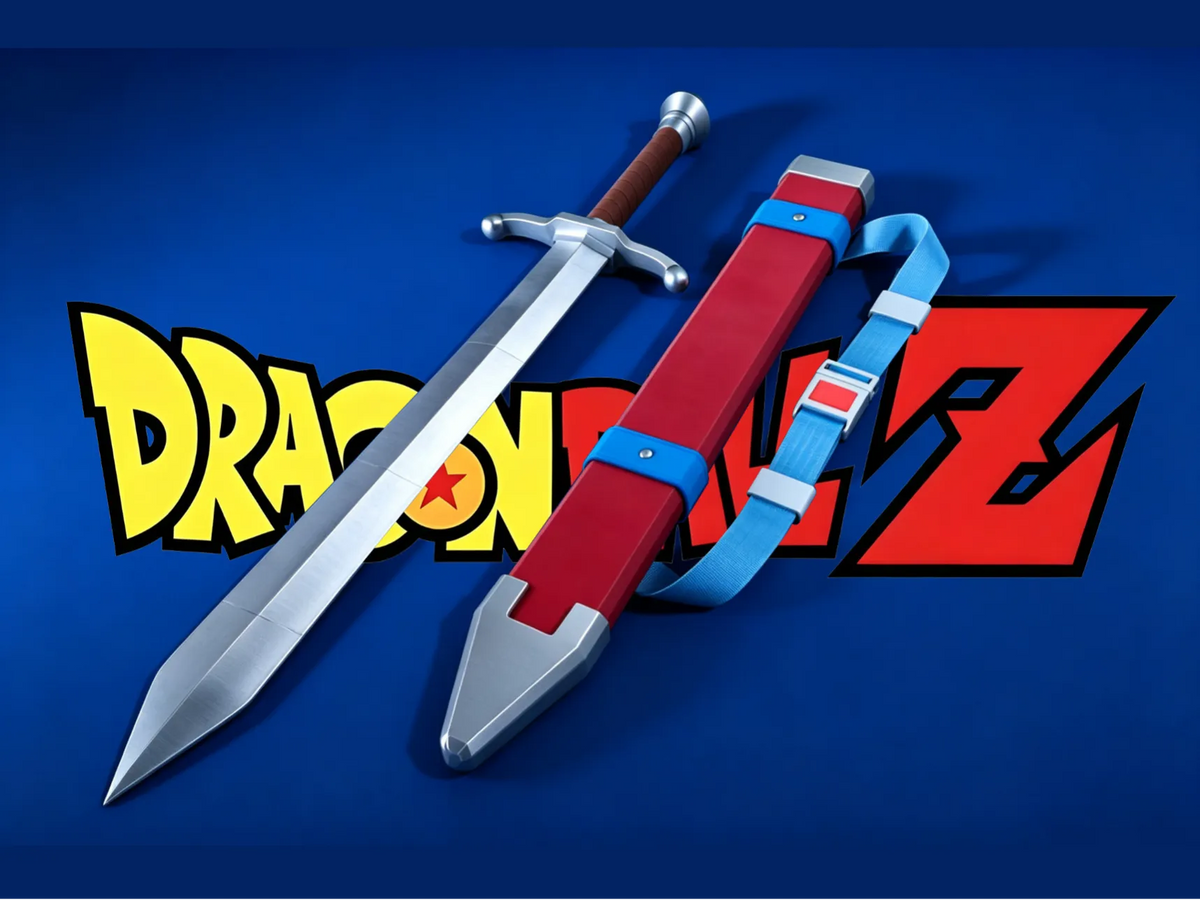 Dragon Ball Z Trunks 1:1 Épée du Brave Toutes les pièces séparées - Figurine Print