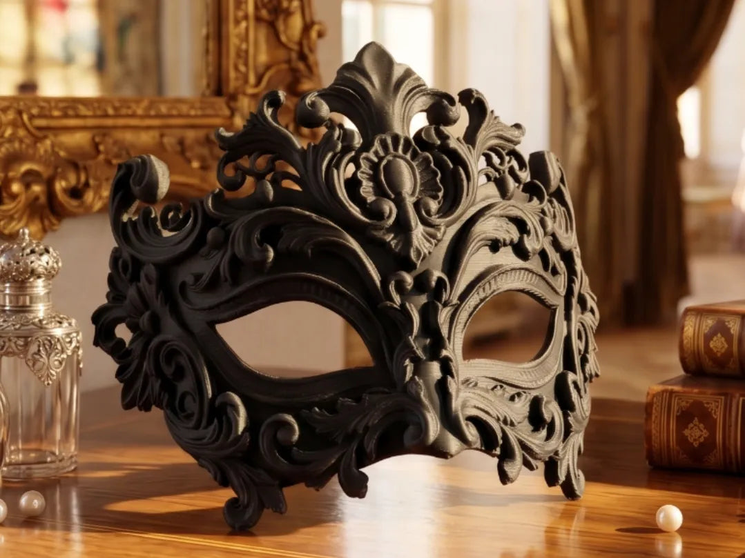 Art du Masque de Bal Vénitien Baroque Orné - Cosplay Print