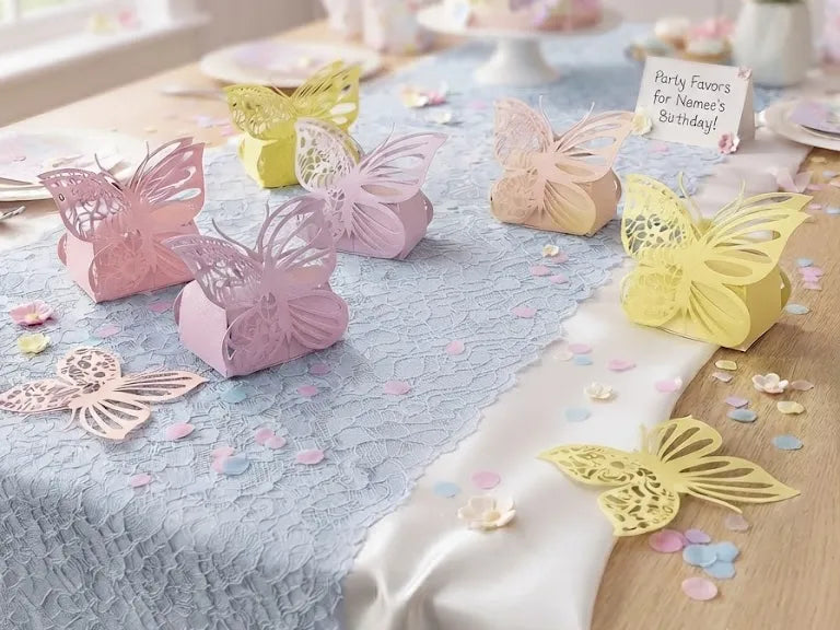 Cadeaux de fête élégants Papillon sans colle nécessaire - Fêtes Print