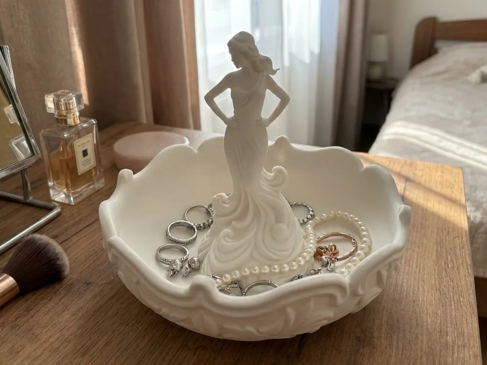 Plat à bijoux Déesse & Organisateur de coiffeuse - Bijoux Print