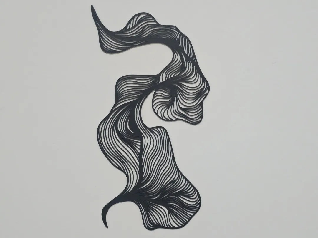 Sinuosité 1 - Art mural abstrait - Art Print