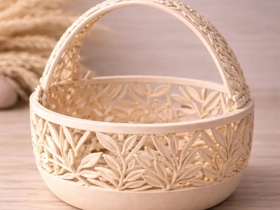 Panier de Pâques botanique - Fêtes Print