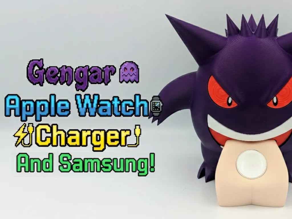 Gengar Support de chargeur pour montre Apple Samsung - Tech Print