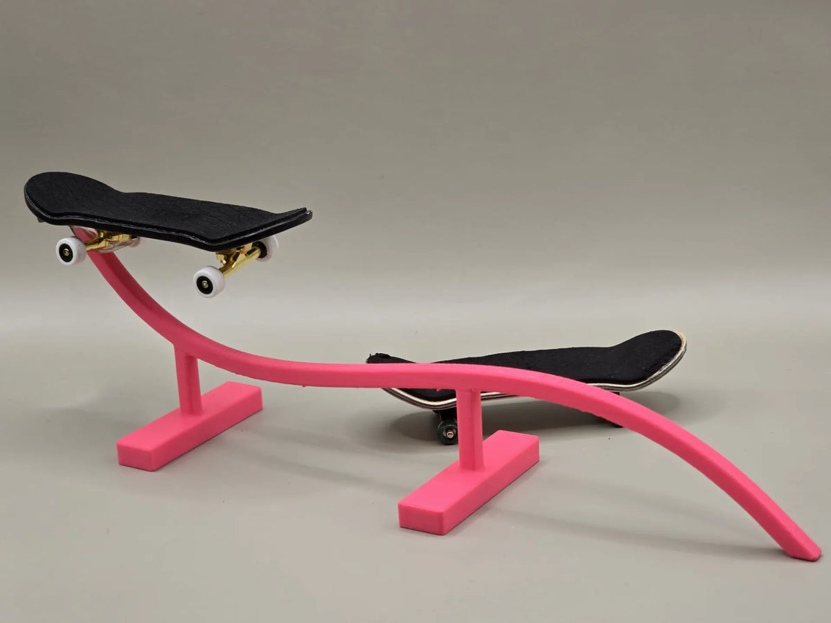 Fingerboard Courbe aérienne Rail de grind Skateboard de figures - Vélo Print