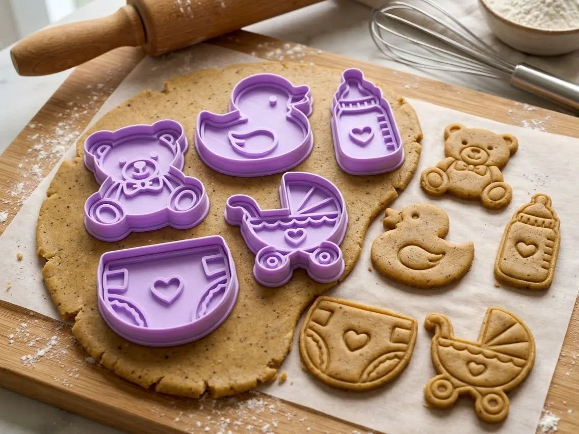 Emporte-pièce baby shower - Cuisine Print