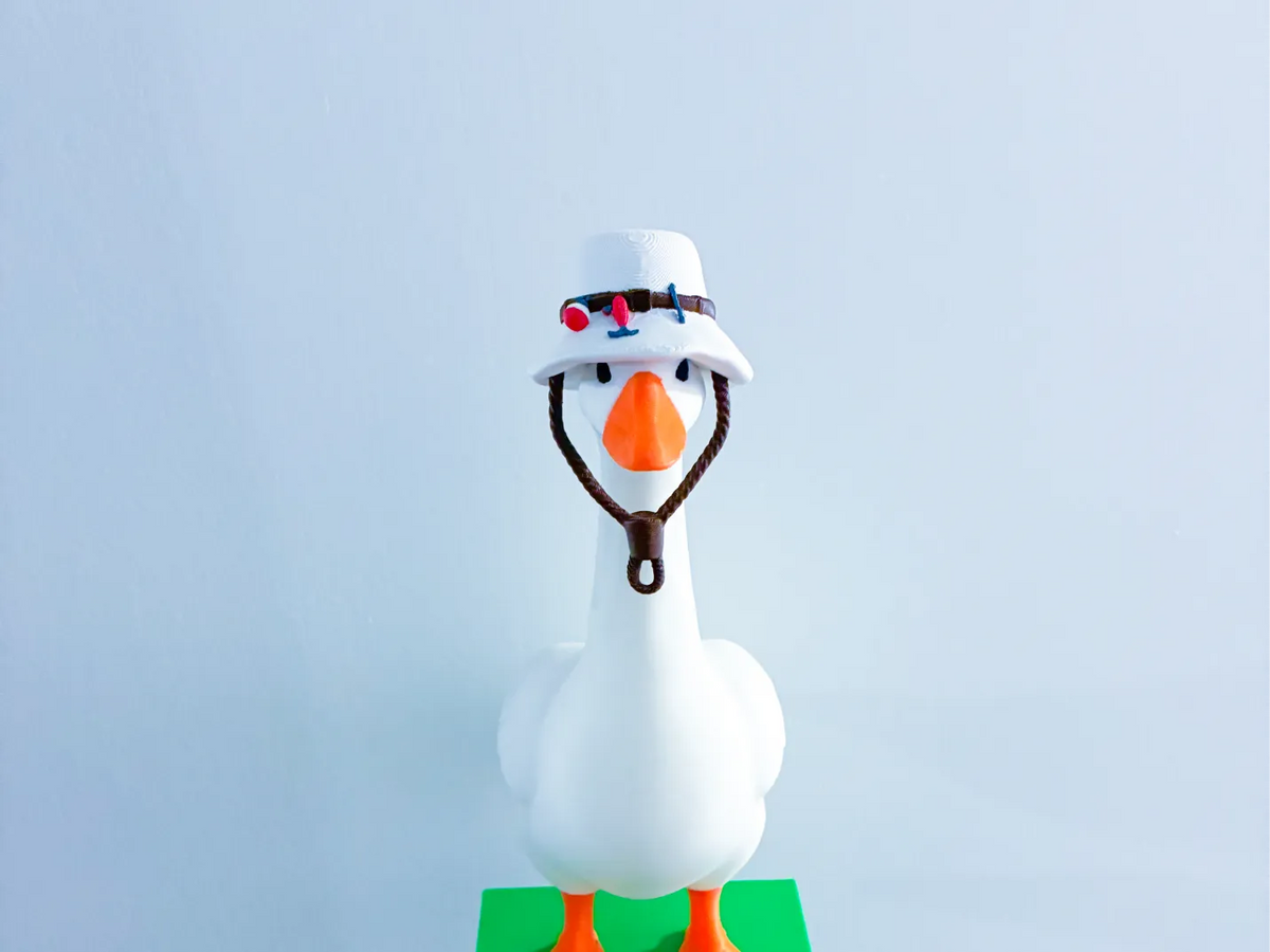 Chapeau de Pêche pour Oie de Bureau - Outdoor Print