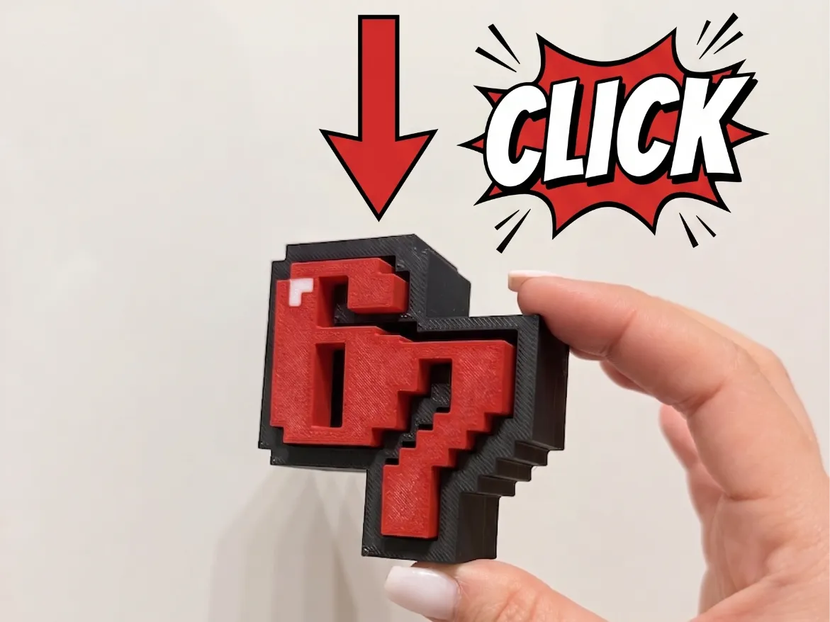 '67' Clicker - Style 8 bits - Geek Print