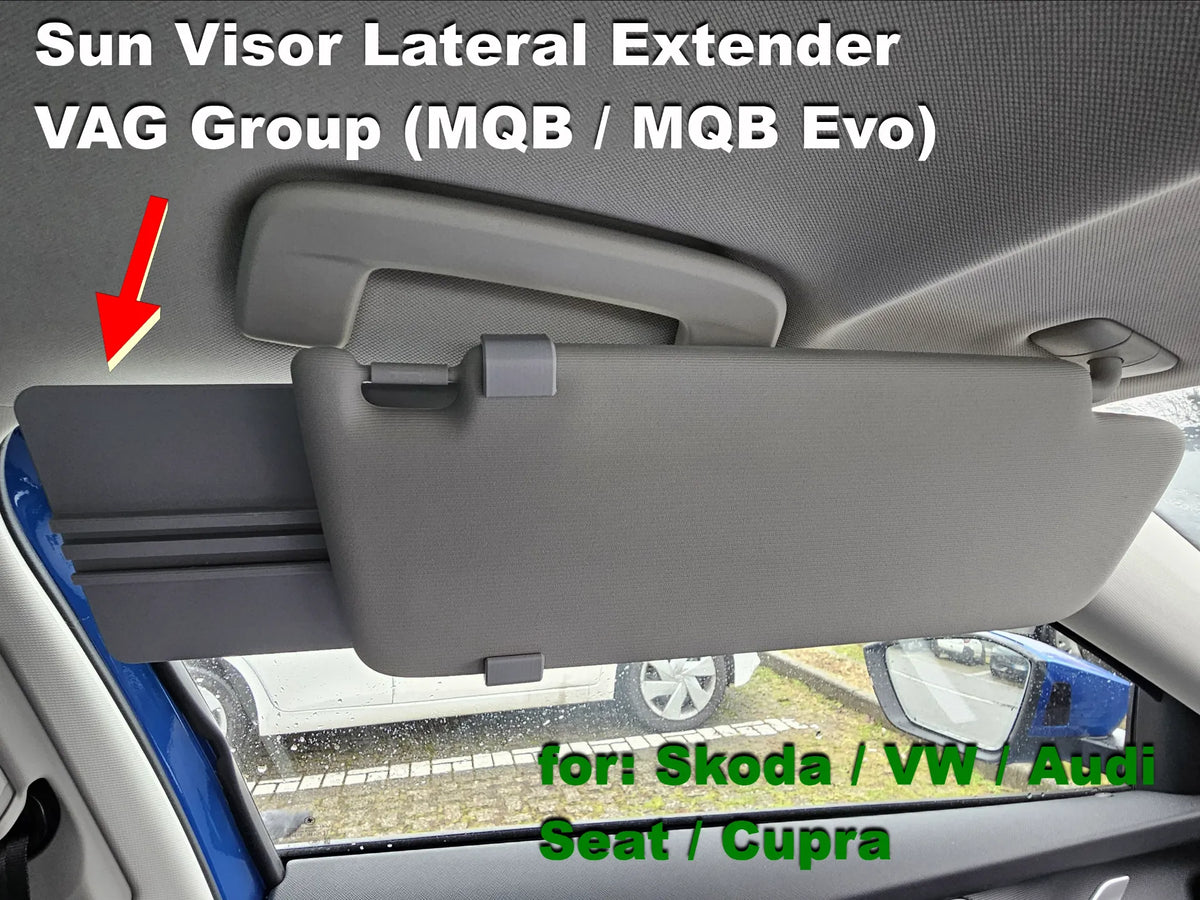 Pare-soleil latéral extensible pour VAG (MQB Evo & MEB) - Auto Print