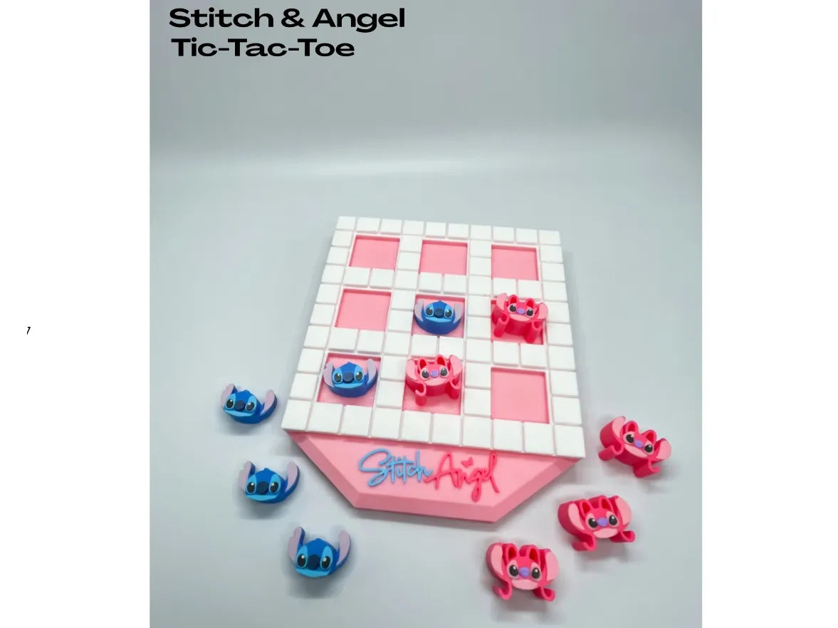 Stitch & Angel Morpion - Jeux Print