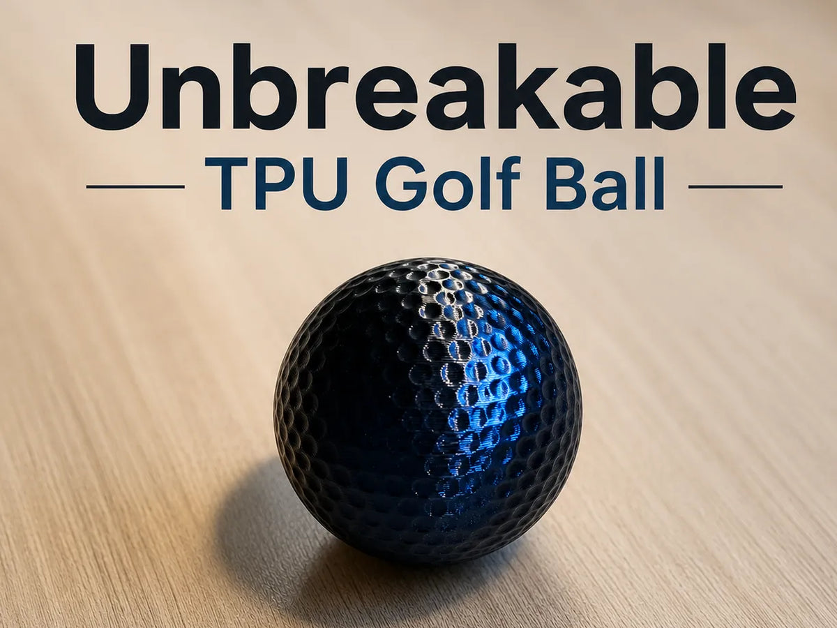 Balle de golf en TPU incassable - Sport Print