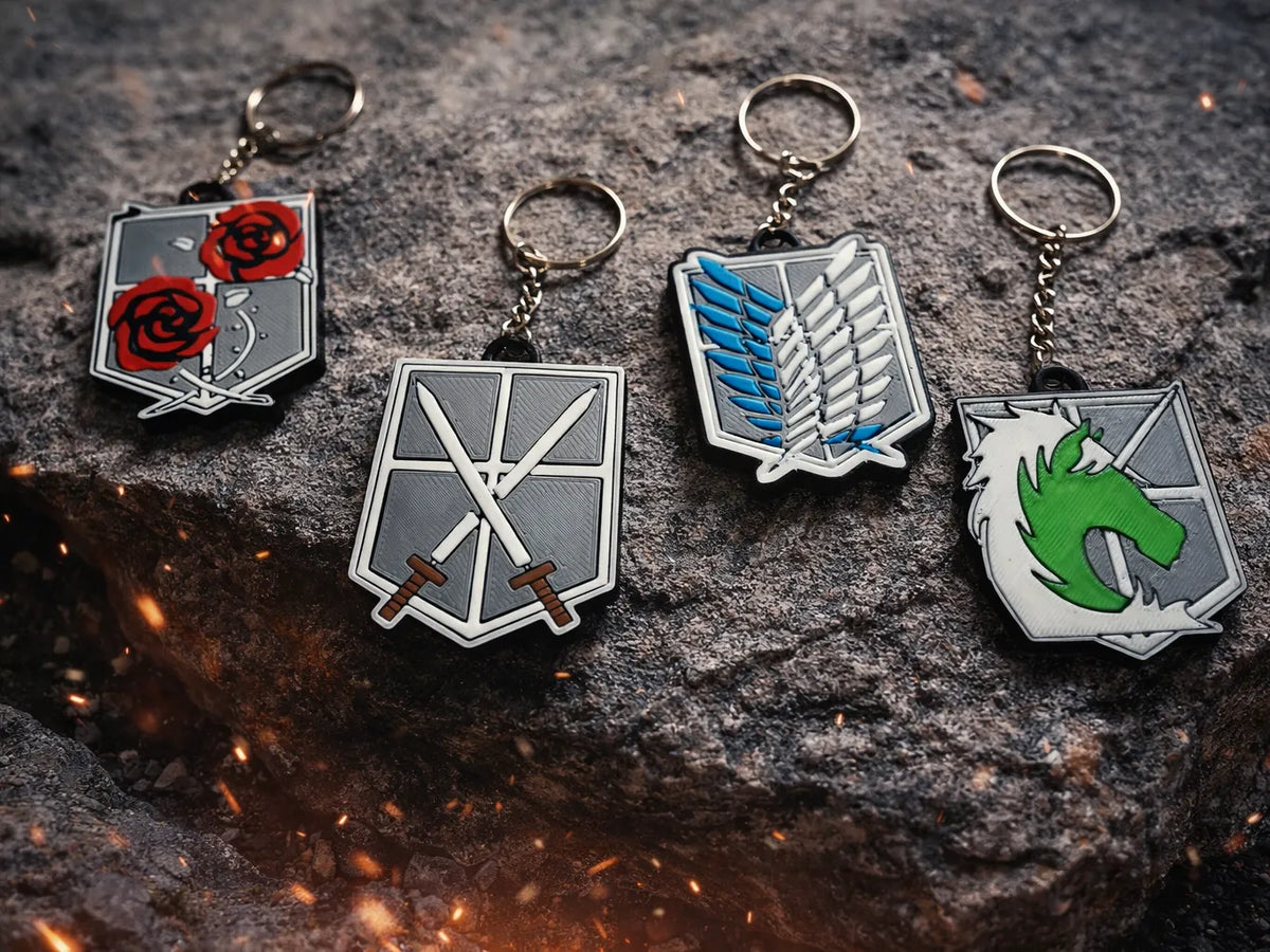 Attack on Titan, Collection Complète des Régiments - Geek Print