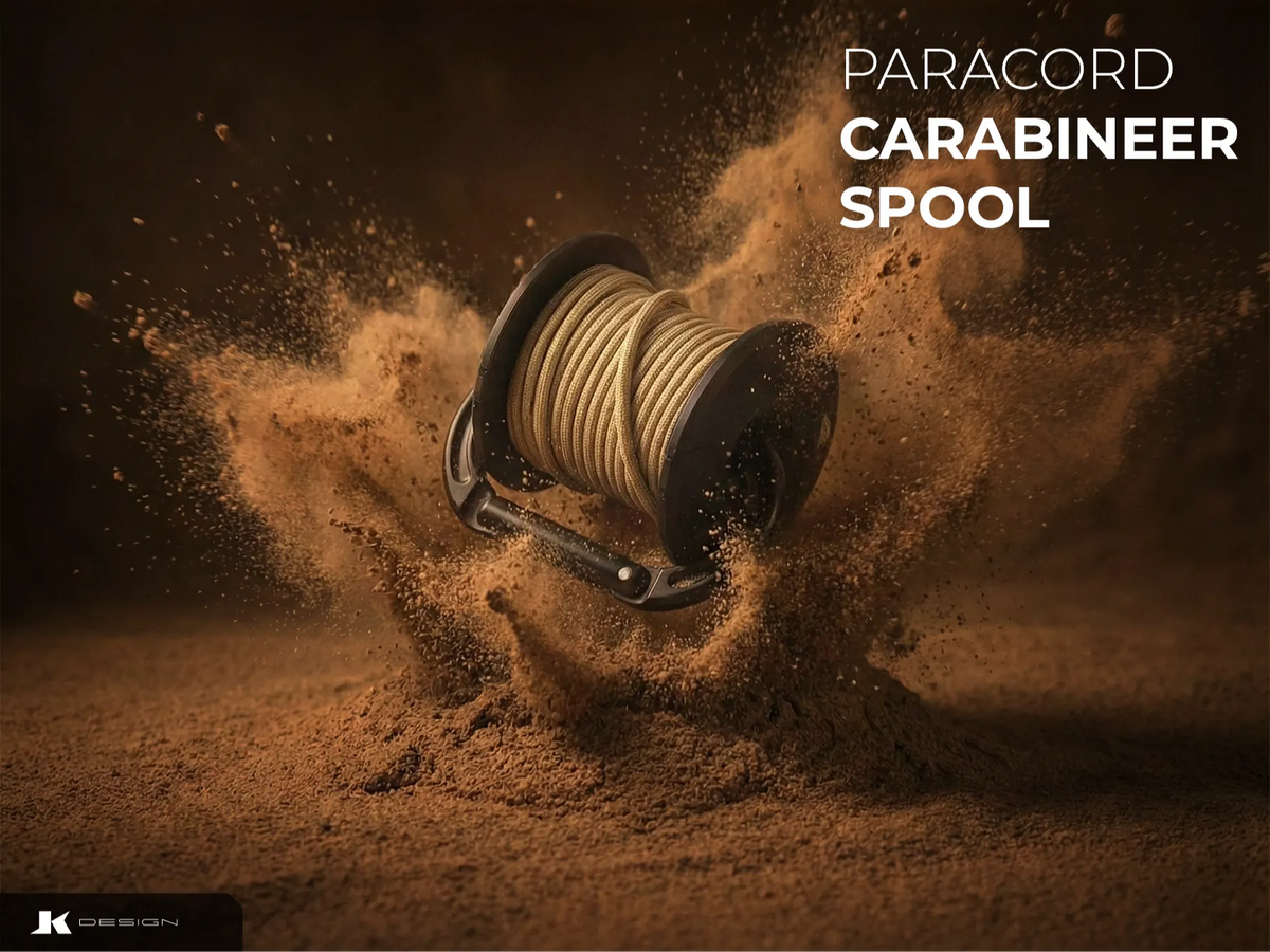 Enrouleur de Paracorde Mousqueton - Outdoor Print