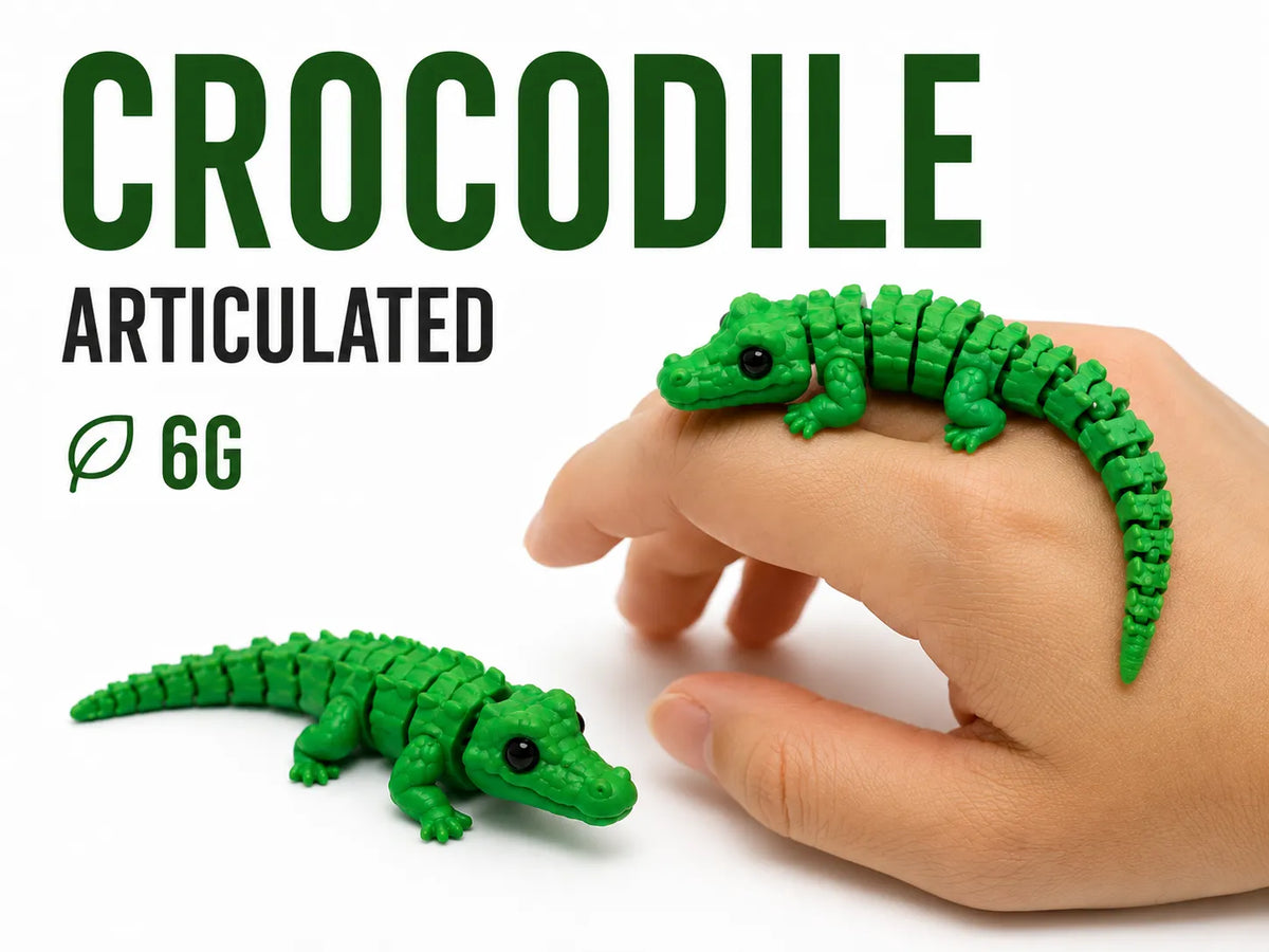 Crocodile articulé - 6g - Figurine Print