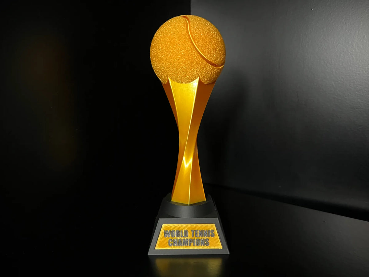 Trophée de Tennis & Padel – Personnalisable - Sport Print