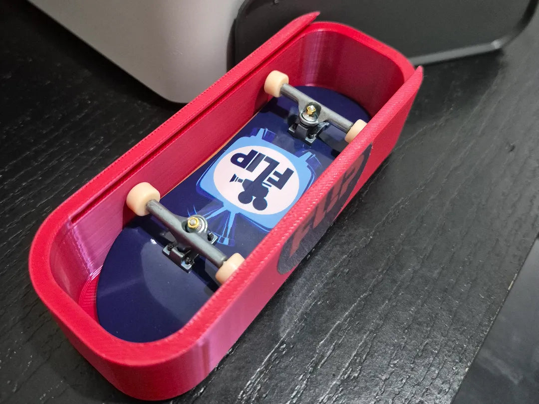 Étui de voyage mince pour fingerboard Tech Deck - Vélo Print