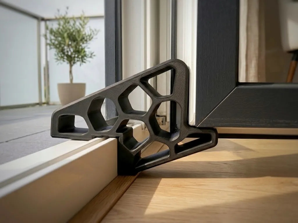 Butoir de porte et de fenêtre de balcon avec verrouillage de rail - Bébé Print