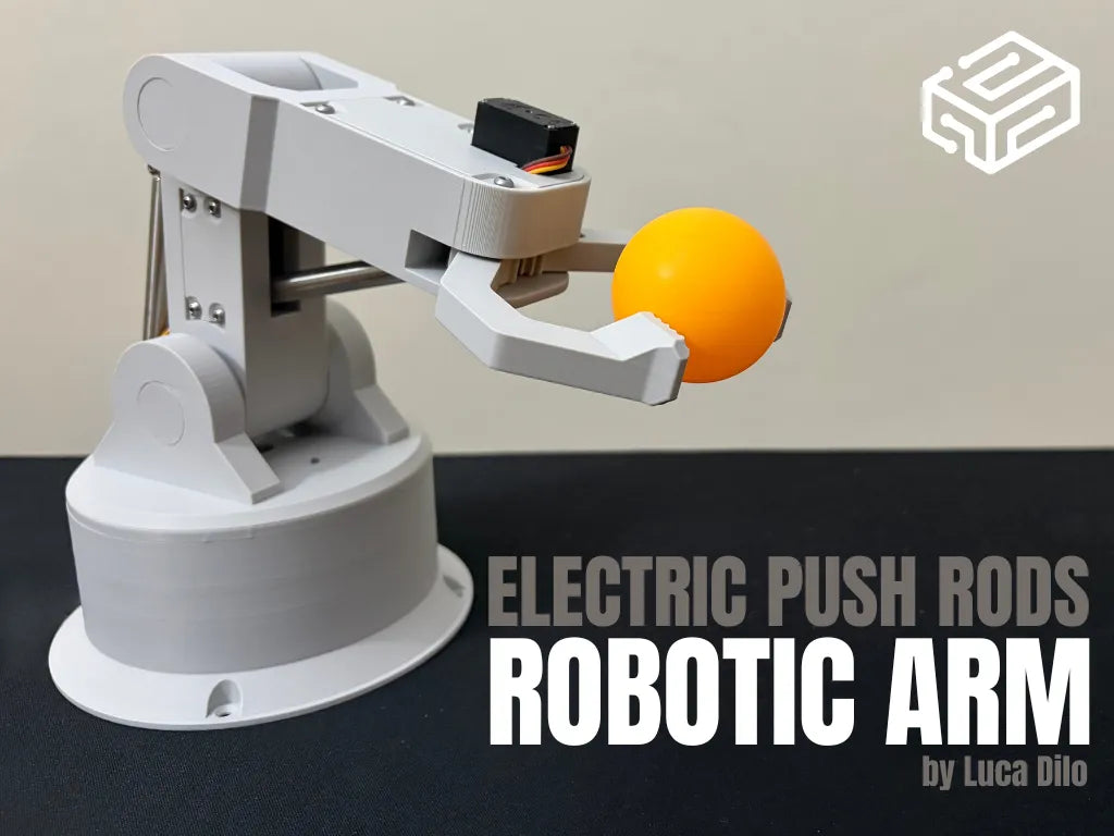 Bras robotique à vérins électriques - Mécanique Print