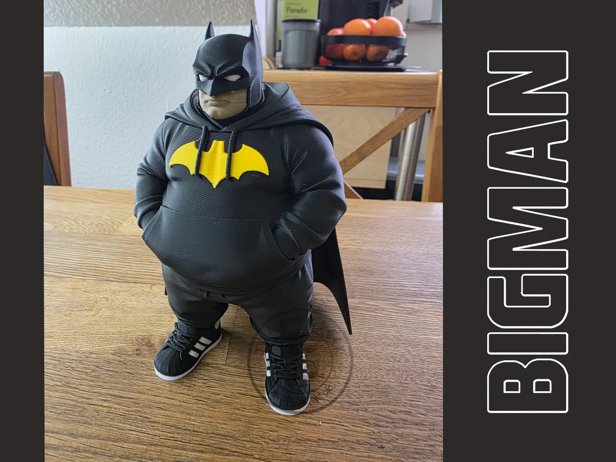 Bigman - grand batman - Geek Print