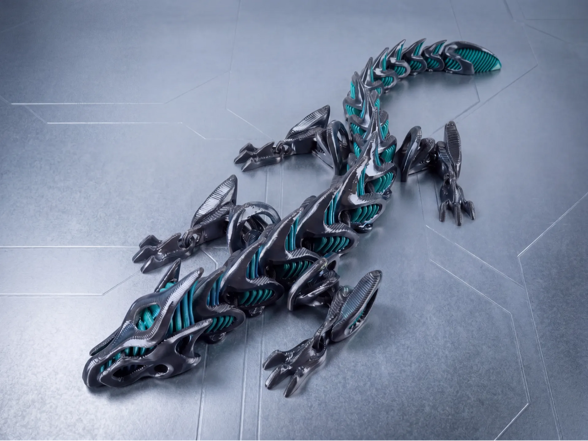 Dragon articulé futuriste - Figurine Print