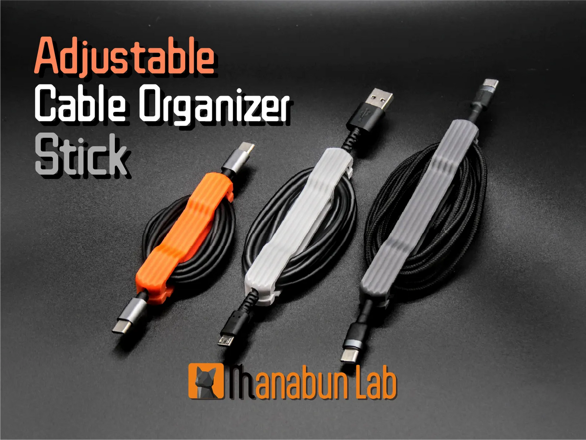 Organisateur de câble réglable /USB/voyage - Voyage Print