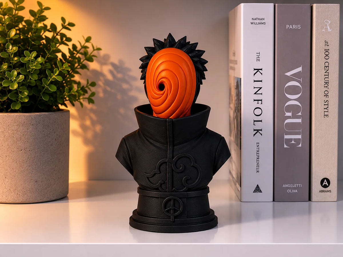 Buste Obito Uchiha – Figurine Anime Ultra Détaillée - Figurine Print