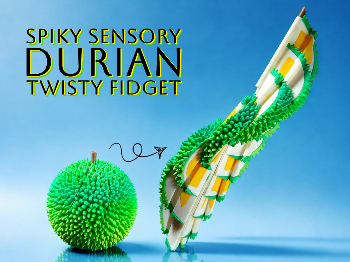 Balle Fidget Sensorielle Épineuse Tordue Durian - Bébé Print