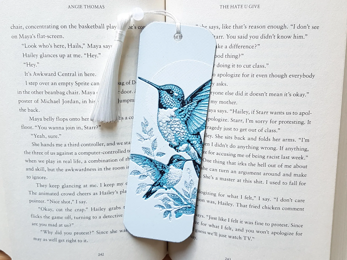 Marque-page, Colibris - Music Print