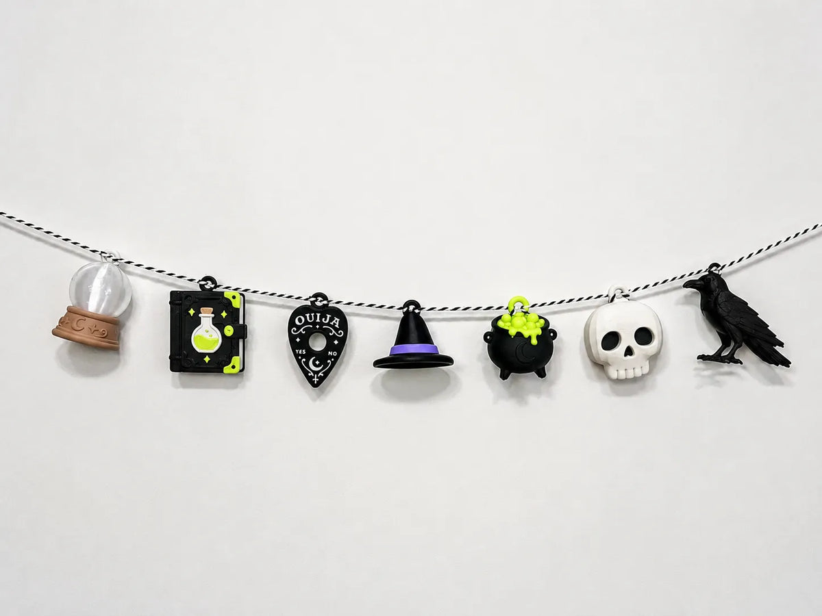 Livre de potions de sorcière, breloque de guirlande d'Halloween - Fêtes Print
