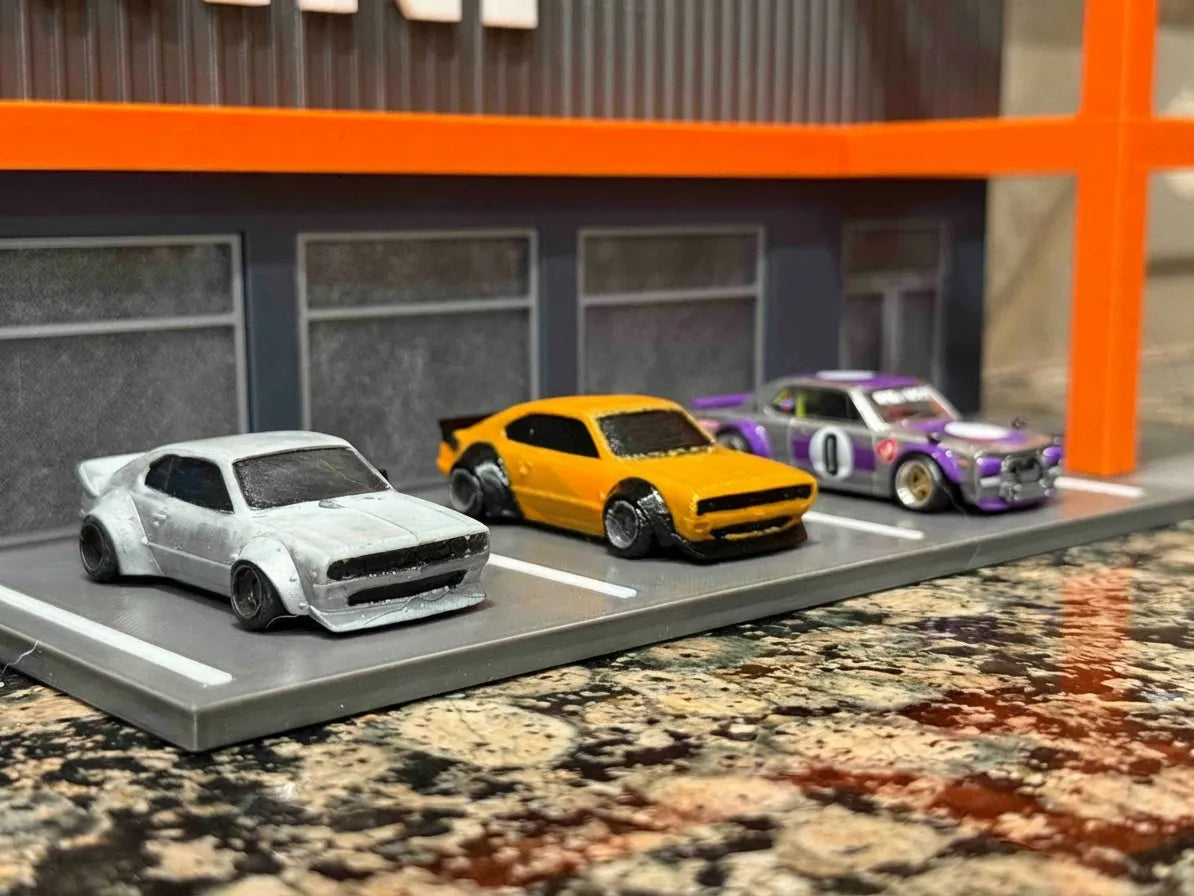 Voiture miniature statique modifiée KE35 à l'échelle 1/64 - Auto Print