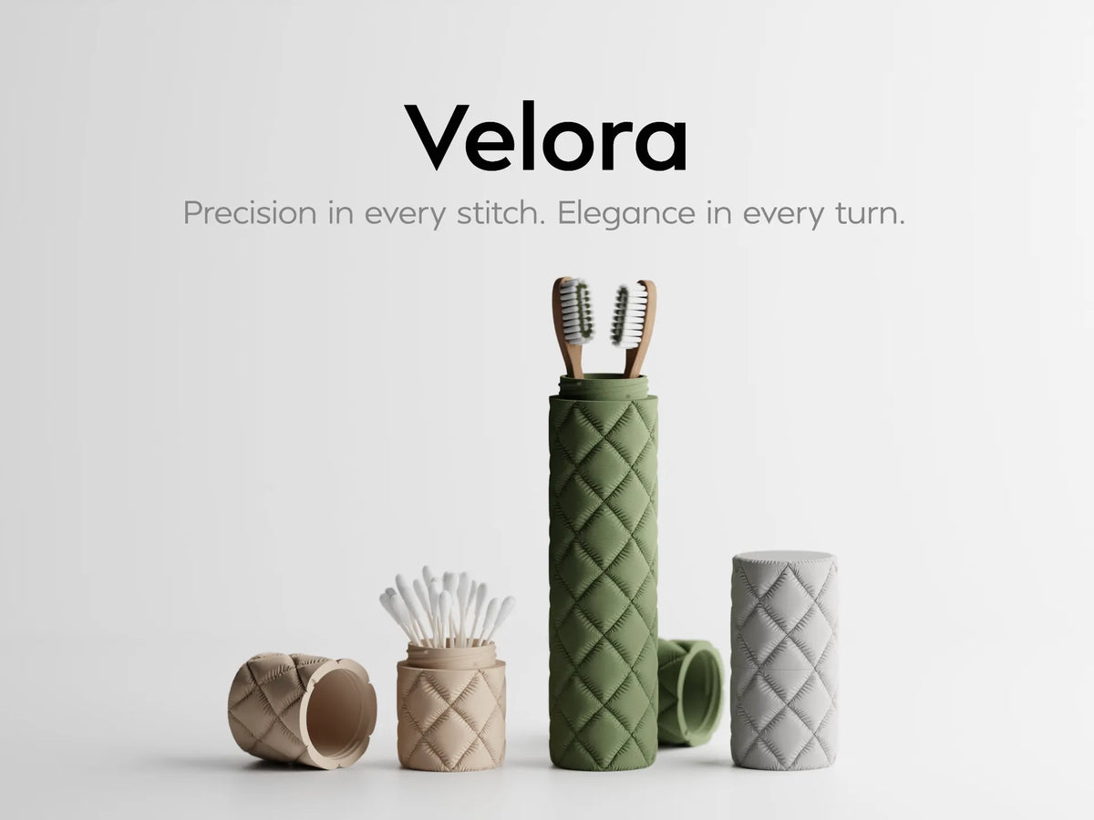 Conteneur de voyage Velora – Précision dans chaque couture - Beauté Print